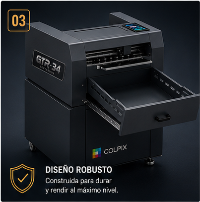 GTR-34 es una cortadora profesional con alimentación automática