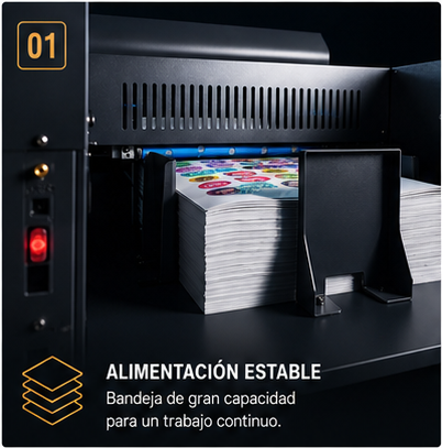 Alimentación automática de alta capacidad