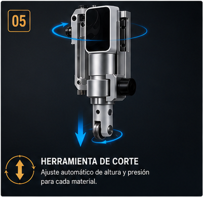 Herramienta de hendido tangencial