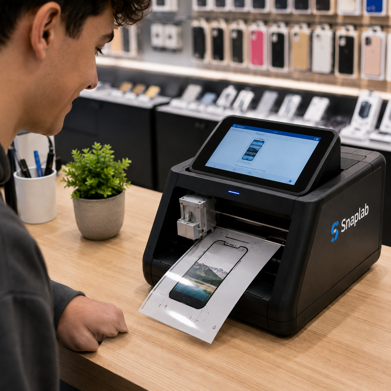 3. Impresión y corte automático