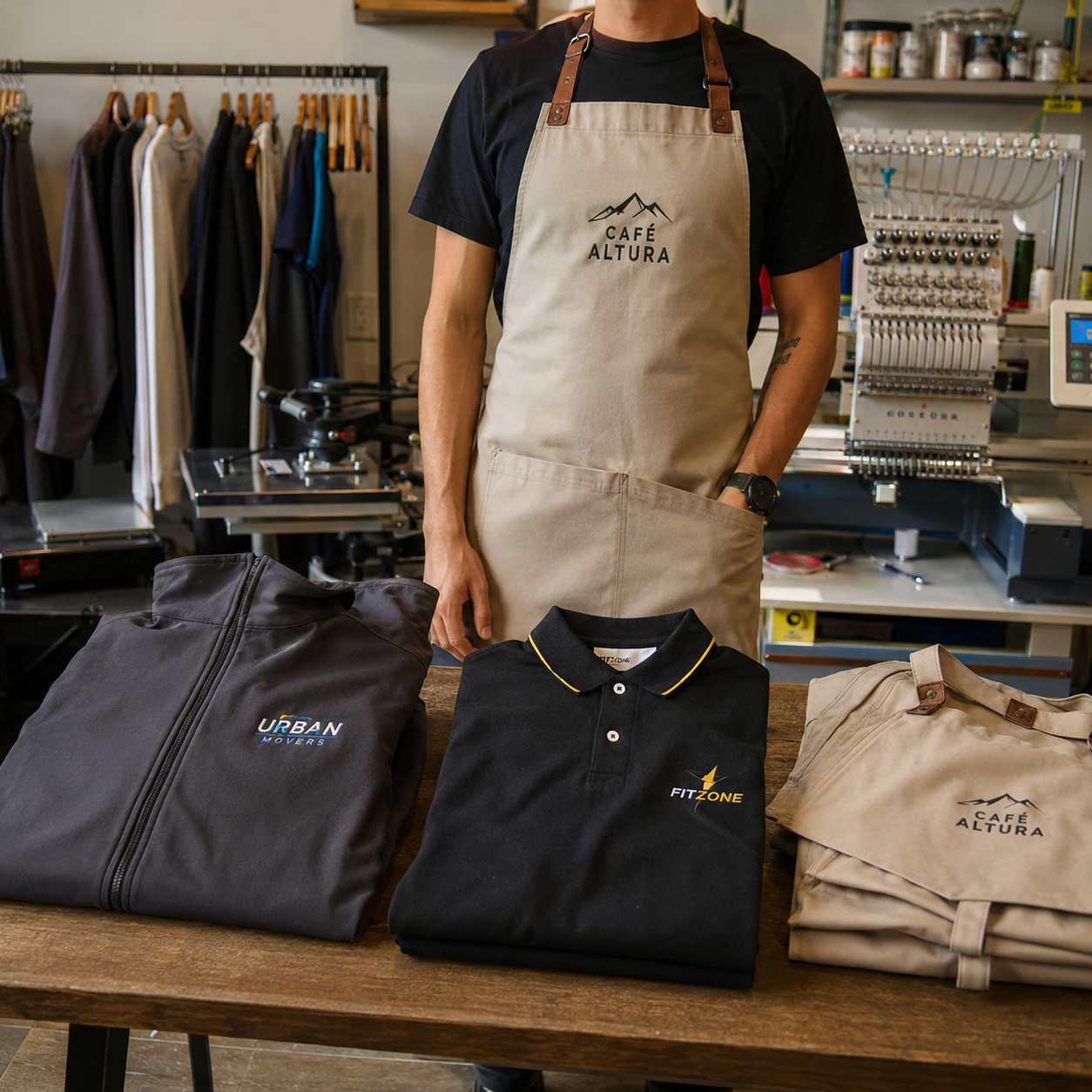 Uniformes y ropa laboral