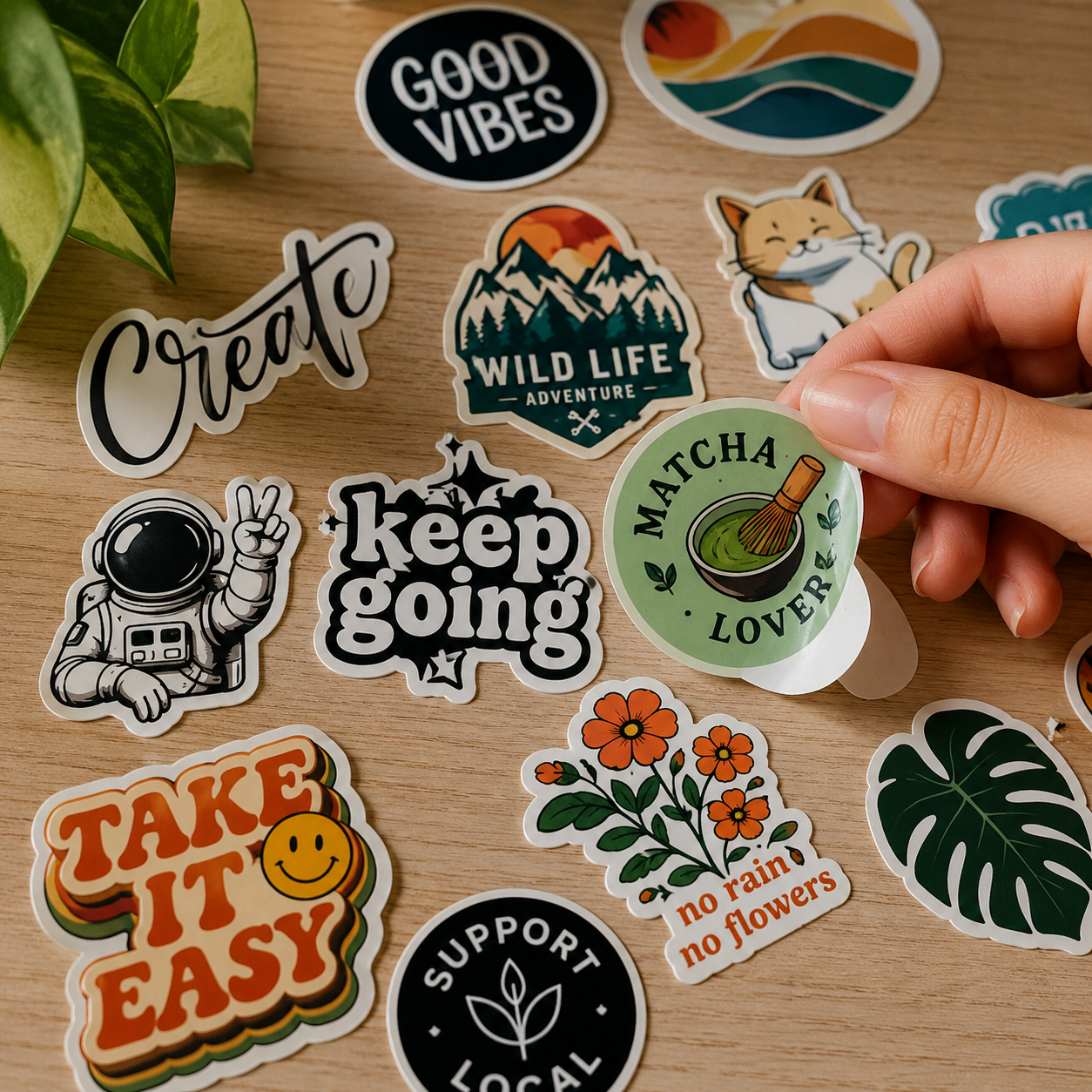 Stickers y adhesivos